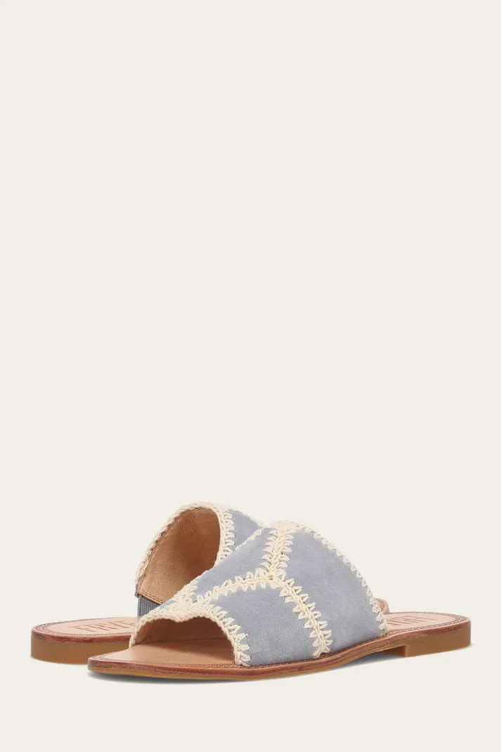 Frye Women's Ava Crochet Slide